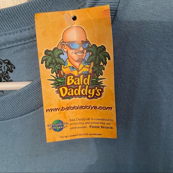 Fathers Day Funny tshirt Bald Daddy Mens novelty joke Accept Genetics XXL - Picture 6 of 6